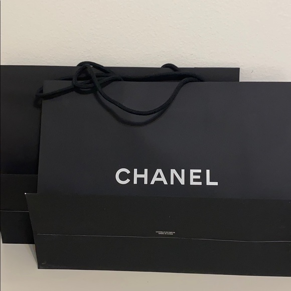CHANEL Handbags - 2 Chanel Large Gift Bags